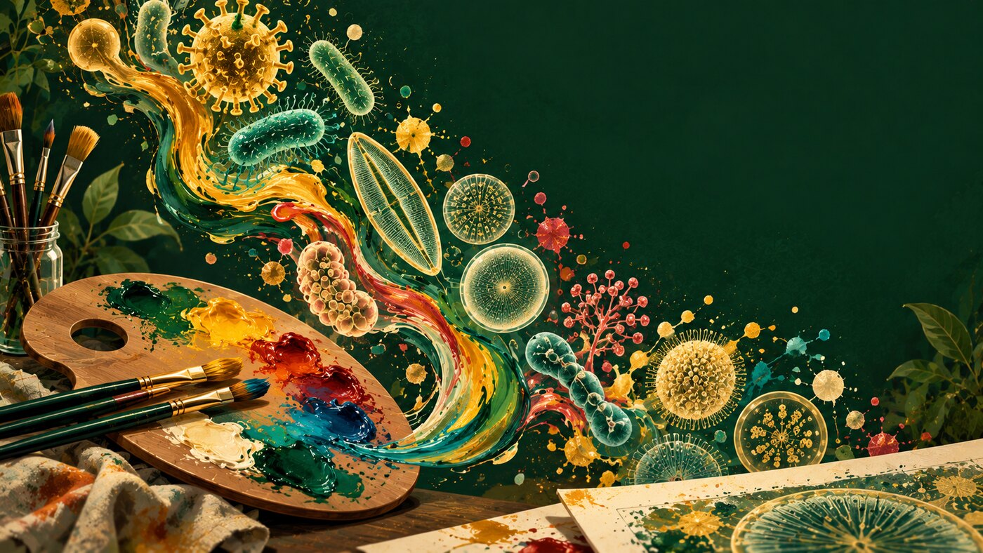 MicrobioCanvas — scientific painting and drawing
