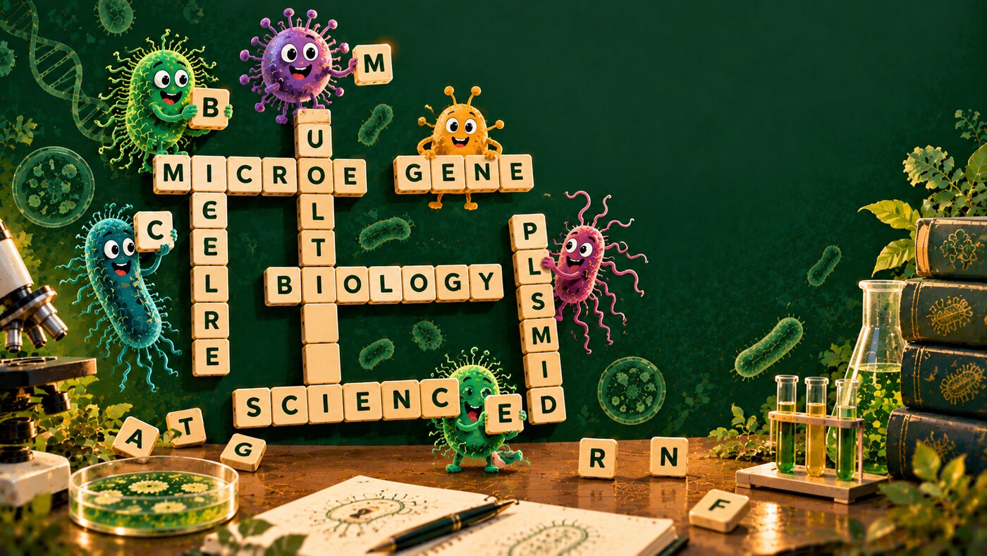 MicrobioWord — scientific terminology word challenge
